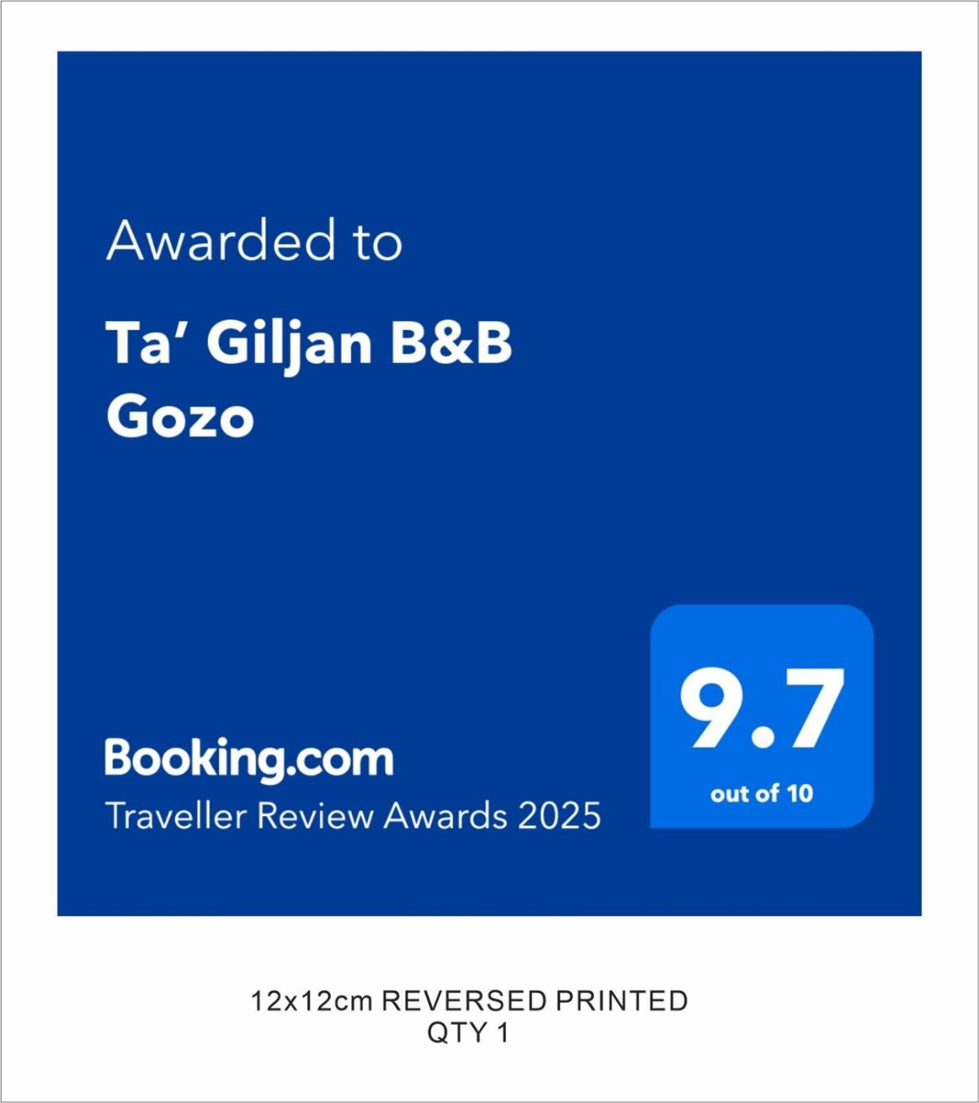 Ta' Giljan B&B Gozo Xagħra Εξωτερικό φωτογραφία